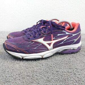 Mizuno Wave Catalyst Womens Size 7 Running Shoes Low Top Purple J1GD163305